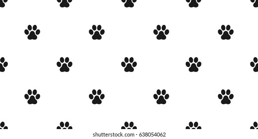 Cat Paw / Dog Paw Seamless Pattern