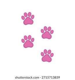 Katzenpfoten Symbol Vektorgrafik-Kollektion