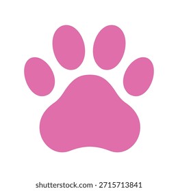 Colección de Vector de icono de pata de gato