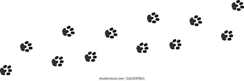 Cat Paw Print Vector Art, Icons, and Graphics 
