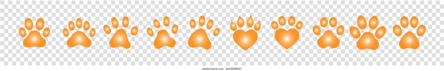 Cat paw print vector icon, Transparent PNG available
Paw Print Icon Isolated On White background, vector illustration eps 10.