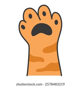 cat paw sweet kitties giving high five