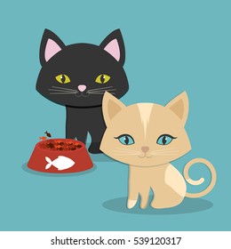 cat pet care icon image vector illustration design 
