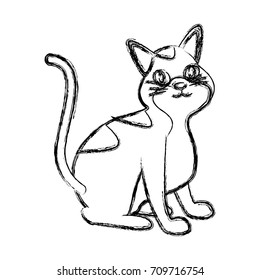 Cat pet cartoon