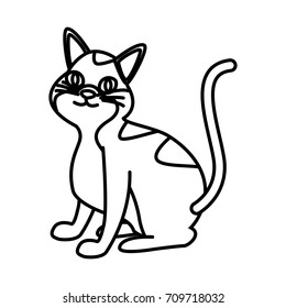Cat pet cartoon