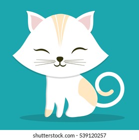 cat pet icon image vector illustration design 