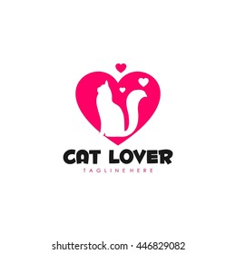 Cat Pet Logo Template Stock Vector (Royalty Free) 446829082 | Shutterstock