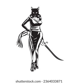 Cat pirate Meow Like a Pirate