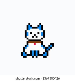 Cat pixel art