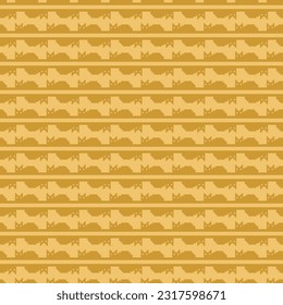 Cat pixel art pattern seamless. 8 bit pat background. pixelated Baby fabric texture