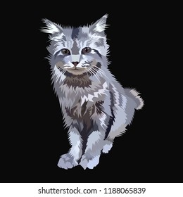 Cat Pop Art Vector