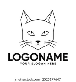 Cat Premium Vector Logo Design