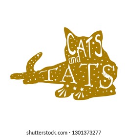 Cat Quote and saying. Cat and Tats