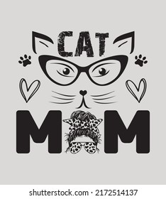 Cat Quotes SVG Design, Perfect For T-shirt And Others