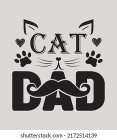 Cat Quotes SVG Design, Perfect For T-shirt And Others
