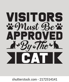 Cat Quotes SVG Design, Perfect For T-shirt And Others