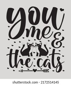 Cat Quotes SVG Design, Perfect For T-shirt And Others