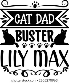 Cat Quotes Vectordesign Vol-1
