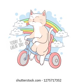 Cat rainbow fullcolor