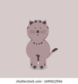 un gato listo para salir