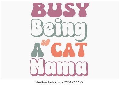 Cat Retro SVG Design, Sublimation, t-shirt, sticker, vintage, retro, back to school, teacher, school, university, graduation, elementary, pre k