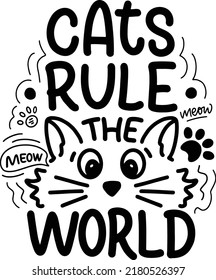 Cat Rule The World File Eps