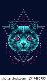 Cat sacred geometry