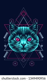 Cat sacred geometry
