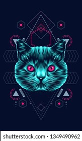 Cat sacred geometry