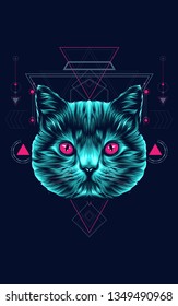 Cat sacred geometry