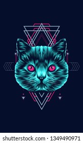 Cat sacred geometry