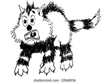 cat scared