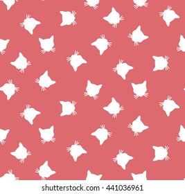 Cat seamless pattern  