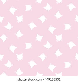 Cat seamless pattern 