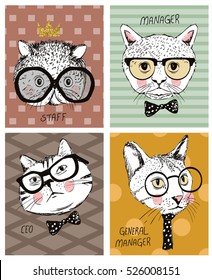 Cat Set Perfect for t-shirt print