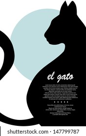 Cat silhouette