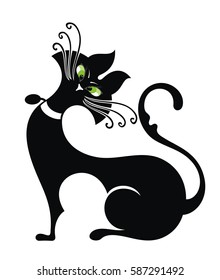 Cat  silhouette