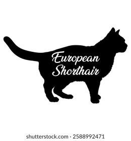 Cat silhouette, Cat, Cat breeds, logo, vector, silhouette, i love my dog, animal, illustration, icon, sign, design, black, symbol, pet, love