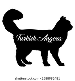 Cat silhouette, Cat, Cat breeds, logo, vector, silhouette, i love my dog, animal, illustration, icon, sign, design, black, symbol, pet, love