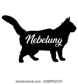 Cat silhouette, Cat, Cat breeds, logo, vector, silhouette, i love my dog, animal, illustration, icon, sign, design, black, symbol, pet, love