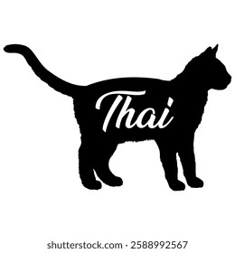 Cat silhouette, Cat, Cat breeds, logo, vector, silhouette, i love my dog, animal, illustration, icon, sign, design, black, symbol, pet, love