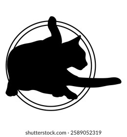 Cat silhouette, Cat, Cat breeds, logo, vector, silhouette, i love my dog, logo, vector, silhouette, i love my dog, animal, illustration, icon, sign, design, black, symbol, pet, love