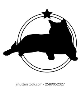 Cat silhouette, Cat, Cat breeds, logo, vector, silhouette, i love my dog, logo, vector, silhouette, i love my dog, animal, illustration, icon, sign, design, black, symbol, pet, love