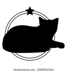 Cat silhouette, Cat, Cat breeds, logo, vector, silhouette, i love my dog, logo, vector, silhouette, i love my dog, animal, illustration, icon, sign, design, black, symbol, pet, love