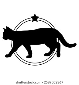 Cat silhouette, Cat, Cat breeds, logo, vector, silhouette, i love my dog, logo, vector, silhouette, i love my dog, animal, illustration, icon, sign, design, black, symbol, pet, love