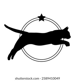 Cat silhouette, Cat, Cat breeds, logo, vector, silhouette, i love my dog, animal, illustration, icon, sign, design, black, symbol, pet, love