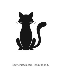 Cat silhouette design vector illustration