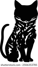 Cat Silhouette – Sleek and Stylish Feline Art