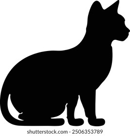 Cat Silhouette – Sleek and Stylish Feline Art