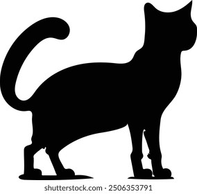 Cat Silhouette – Sleek and Stylish Feline Art